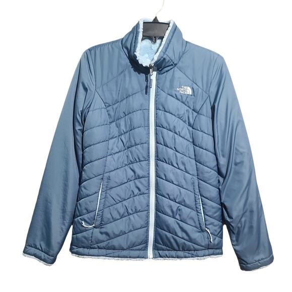 The North Face Blue Mossbud Swirl Jacket Women's Size Small - Picture 1 of 8